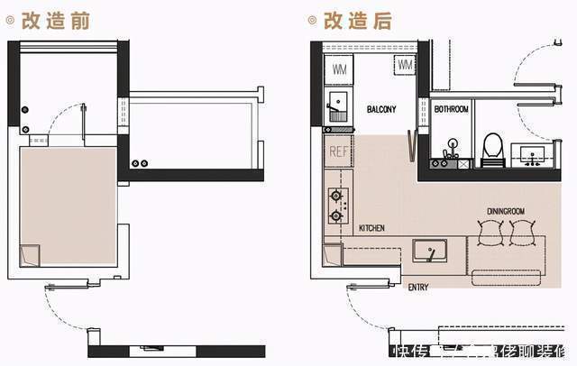 空间|87㎡小三居也有大开间，这才是家中的高级场面，简约而不简单