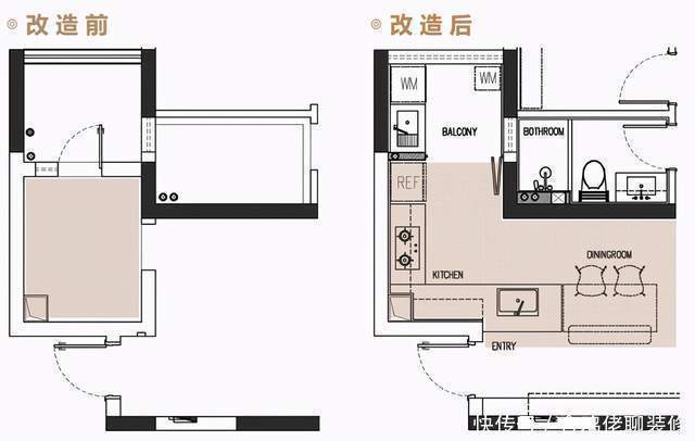 空间|87㎡小三居也有大开间,这才是家中的高级场面,简约而不简单