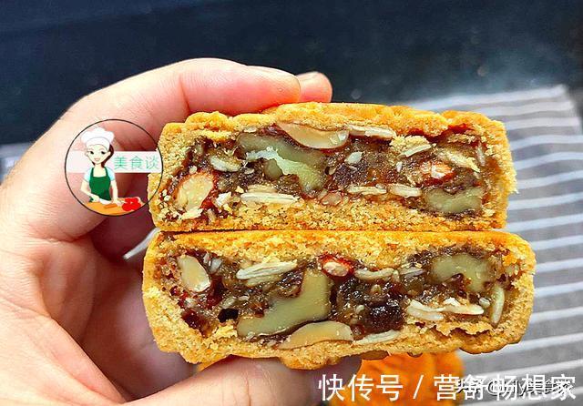 配方|月饼我从不去买，自己做配方简单，零添加零失败，发朋友圈被点赞