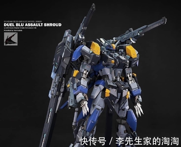 模型|变身金刚狼?苦无尸装决斗高达模型