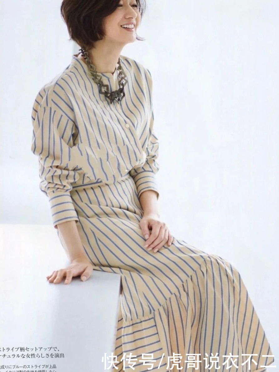 穿衣|优雅不显老，这位52岁的日本顶流博主，才是大龄熟女的穿衣典范