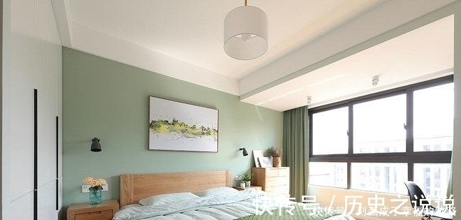 瓷砖|80平的新房，一进门就被迷住，全屋清新淡雅，卧室最漂亮
