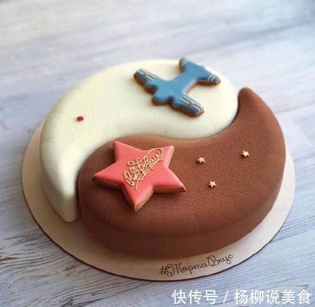 5款专为强迫症制作的蛋糕,图4满载科技感,图5是块“玻璃心”