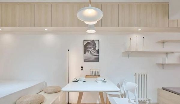 小户型|看到她家34㎡的小窝，我家130㎡瞬间就不香了，小户型住出了豪宅范