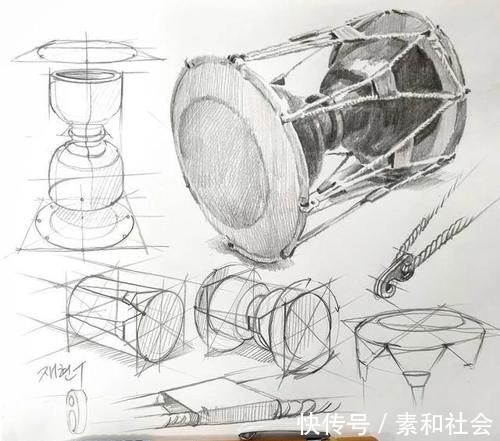 严谨#为什么说素描必须要严谨?看到这些作品就明白了