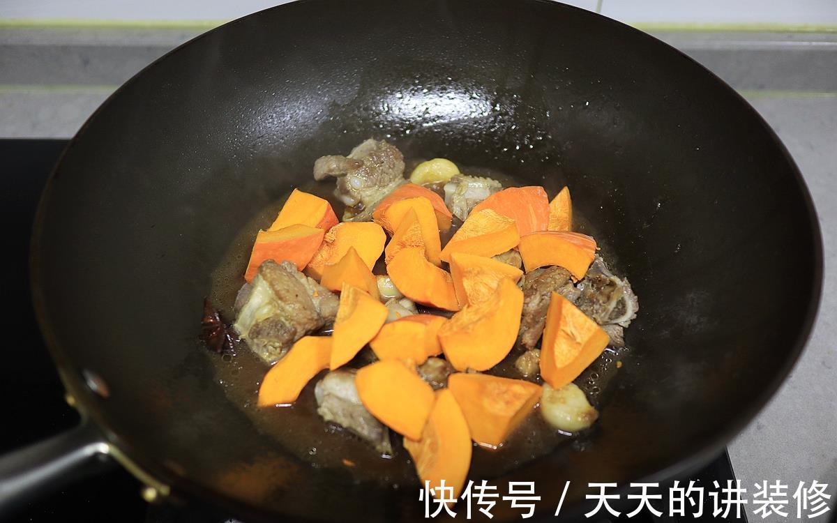 膳食纤维|在家制作排骨南瓜，好吃美味，营养又健康