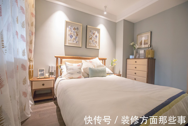 瓷砖|102平简欧三居室,清新原木淡雅淳朴给你一个会呼吸的家