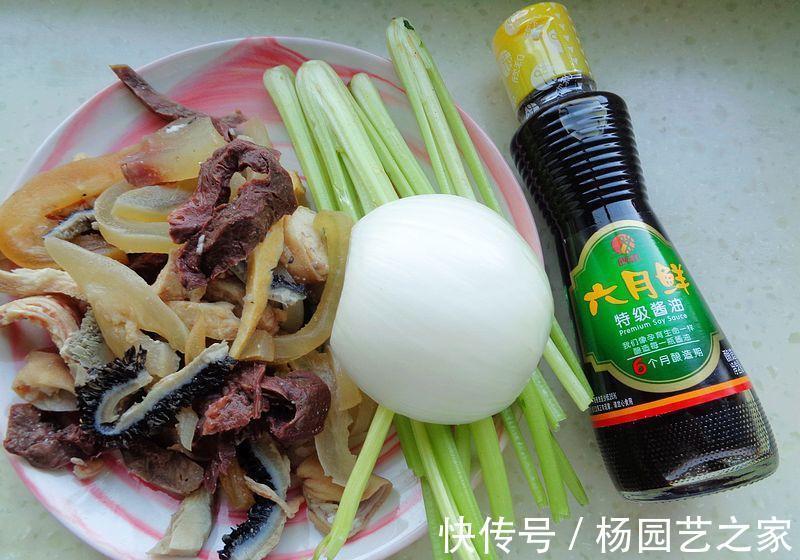 下饭又下酒的爆炒牛杂,新手都能做出来,收藏好,国庆节给家人做