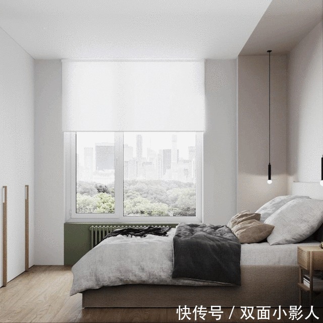 客厅|年轻夫妇买下30㎡公寓,改出超美观景客厅和大卧室,太有品味了!