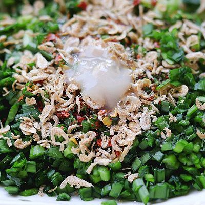 手抓饼|韭菜虾米薄饼