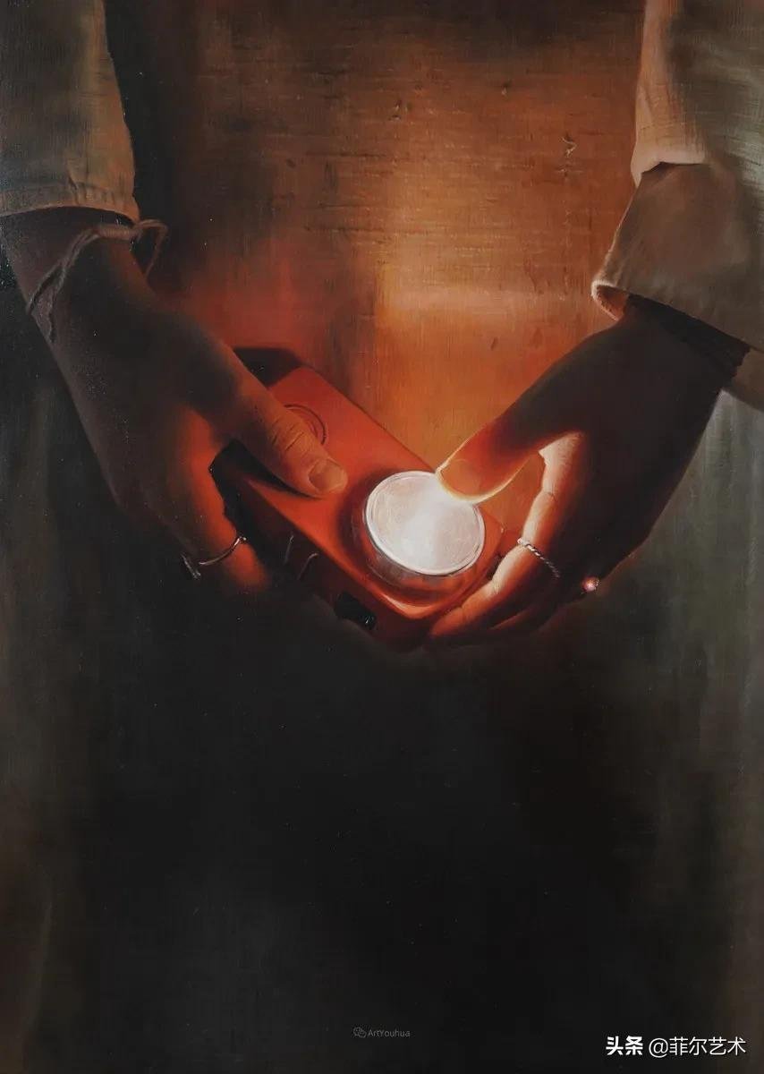 安妮·罗达!法国画家安妮·罗达超高清、超写实人物油画作品欣赏