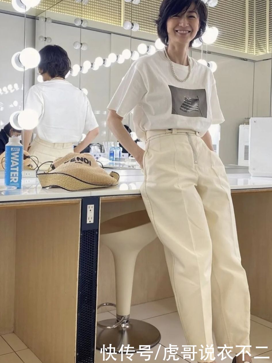 大龄主妇|女人年过50穿衣忌大红大绿，学日本大龄主妇这么搭，不老气不扮嫩