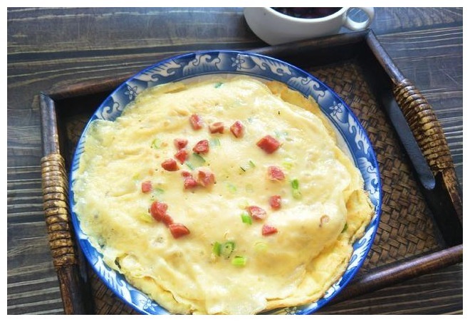 宝妈做给孩子的早餐饼，好吃又营养，学会不用买早餐了