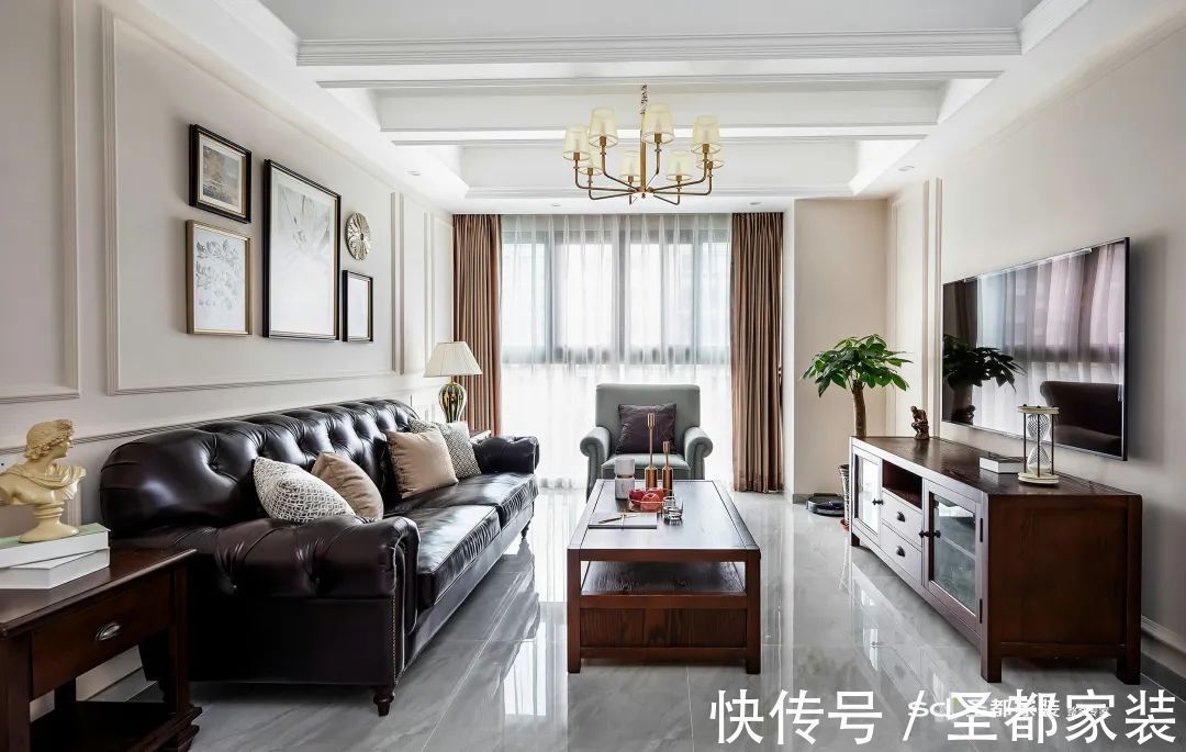 美式|圣都带你看这10大美式装修设计要素,复刻典雅美式风装修效果图
