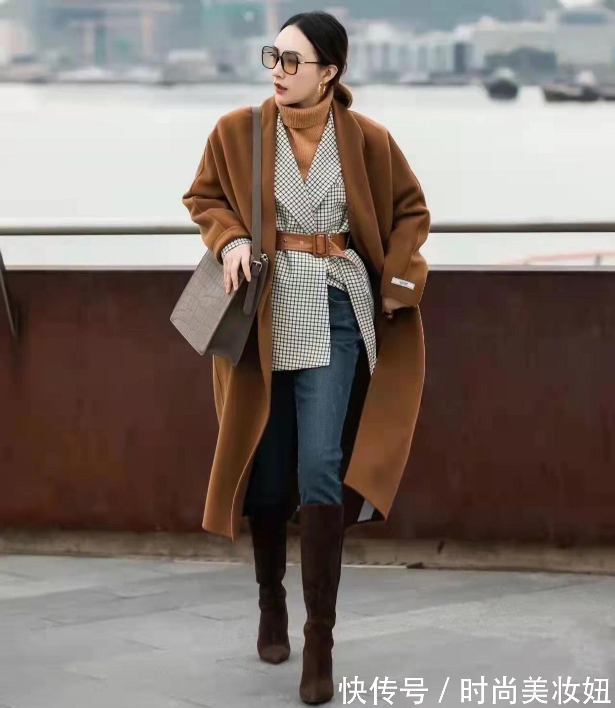 垂直度 没想到,大衣叠穿这么高级洋气,这3组搭配思路值得借鉴