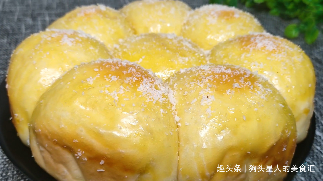 电饭煲|1碗面粉2个鸡蛋，教你在家做面包，不用烤不用电饭煲，拉丝又松软