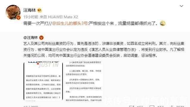 高考|汪海林与肖战、马嘉祺粉丝过招,若集资一事属实,艺人恐将被封杀