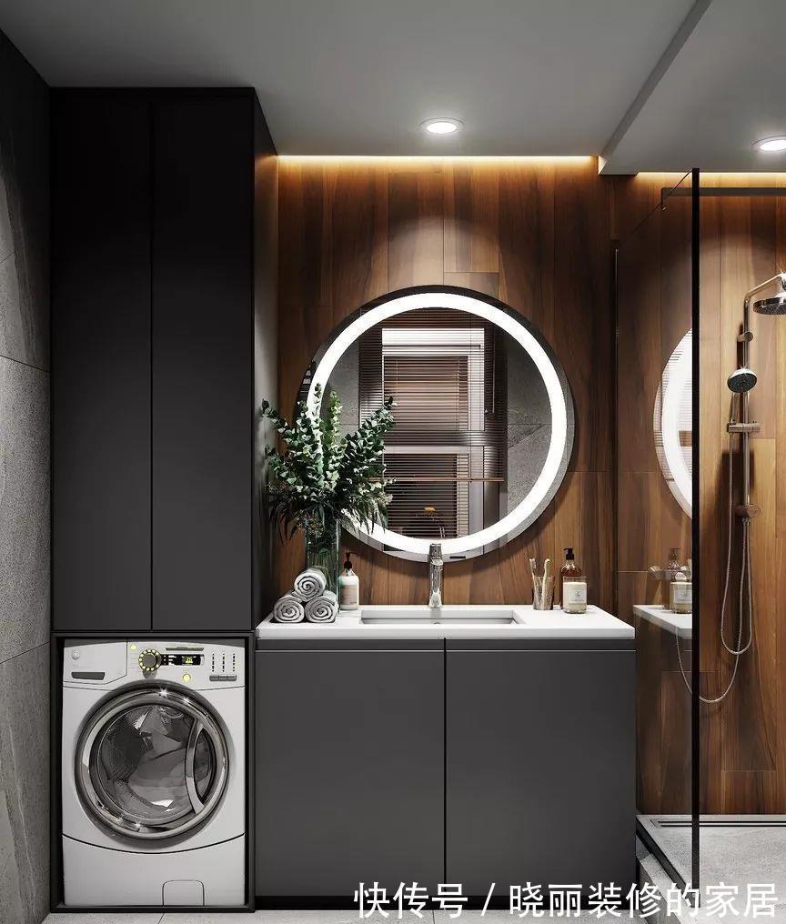 卫生间|5㎡的卫生间怎么放洗衣机?看完就知道了!