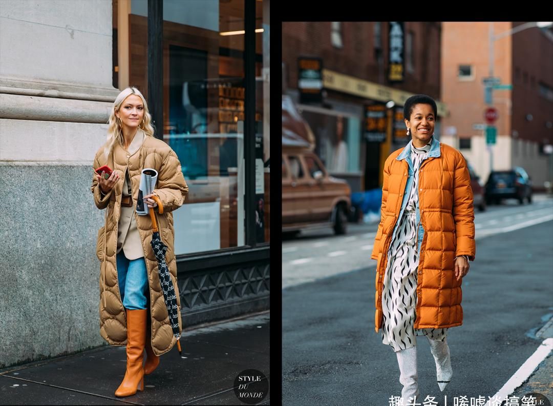 好家伙！现在的羽绒服都这么时髦的吗