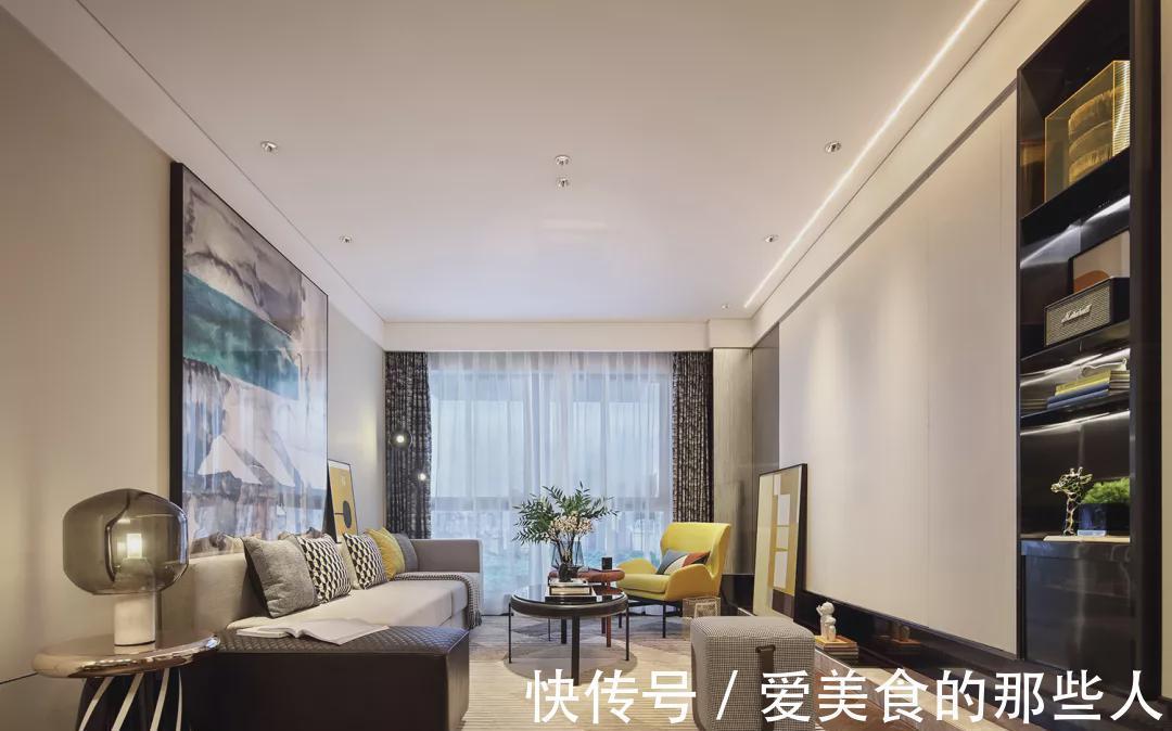 空间|108㎡三室,简洁空间配上雅致软装,舒适又大方