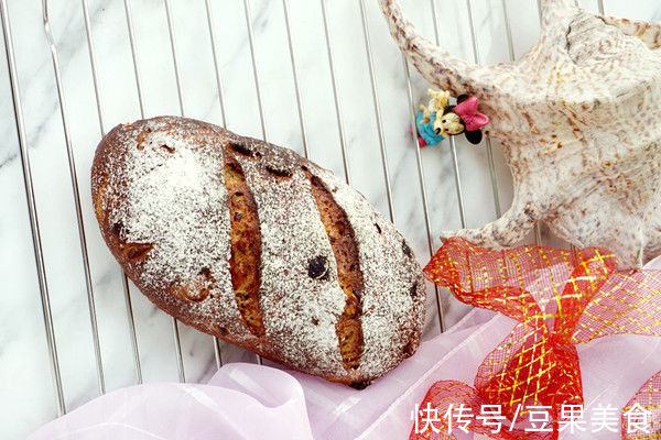 #安佳万圣烘焙奇妙夜# 天然酵种红酒桂圆欧包