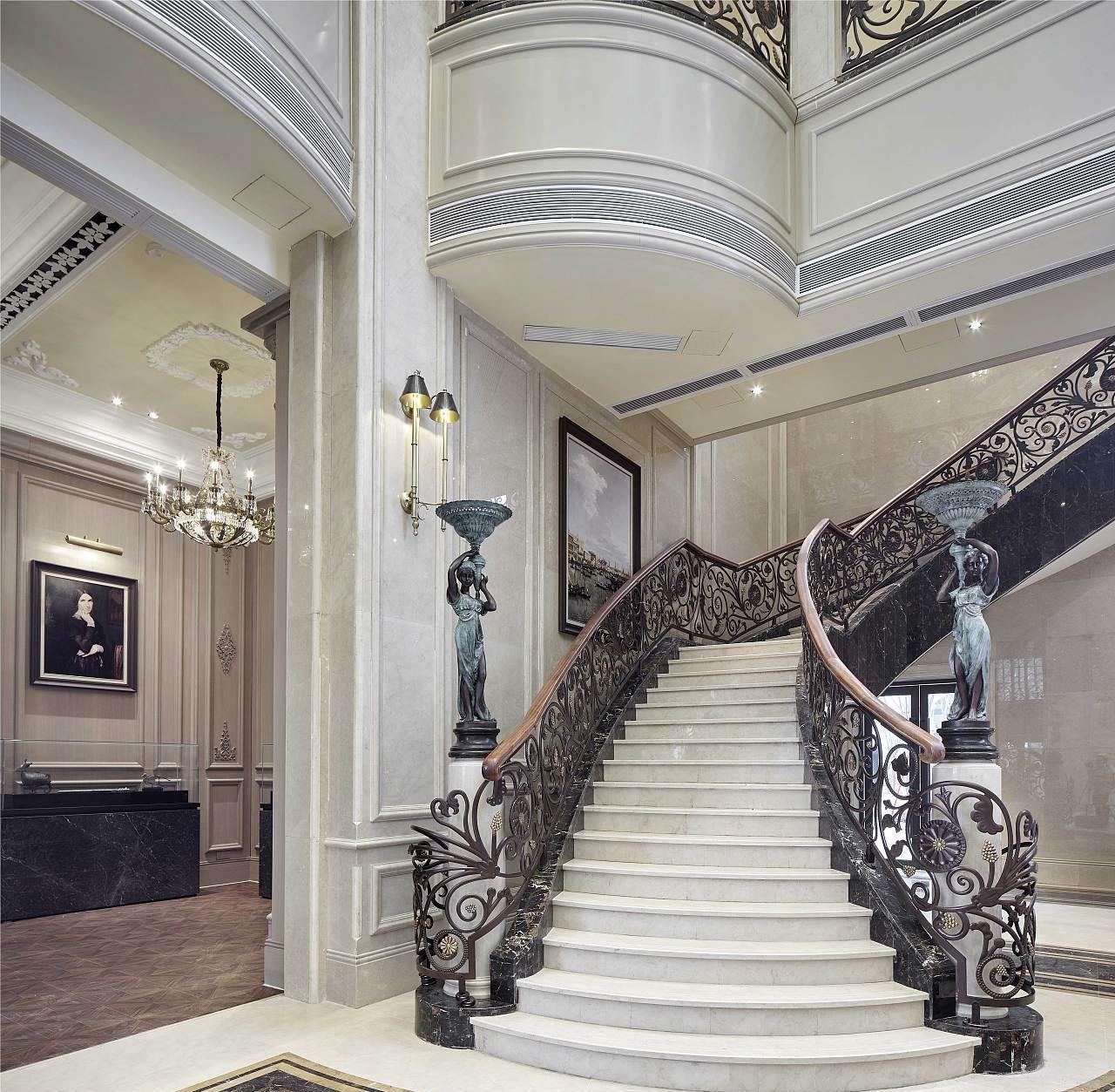 人文礼遇,一个售楼处的“文艺复兴”丨售楼中心空间设计