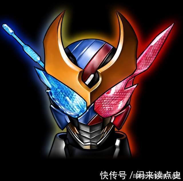 f十个假面骑士融合为一体,艾克赛德加铁面,创骑多双角