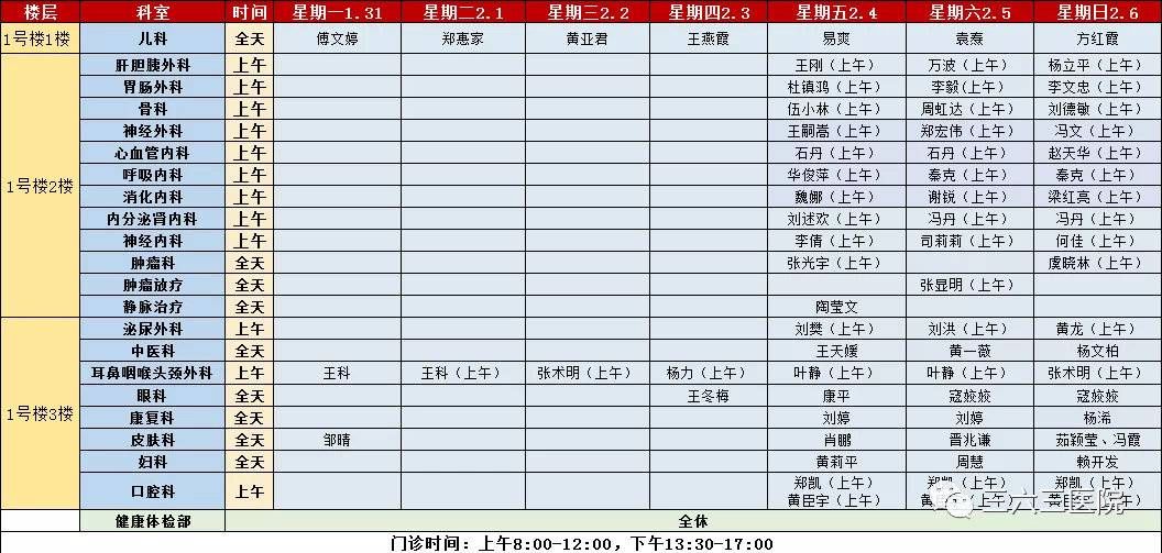 新闻记者|收藏！2022年四川各医院春节期间门急诊安排