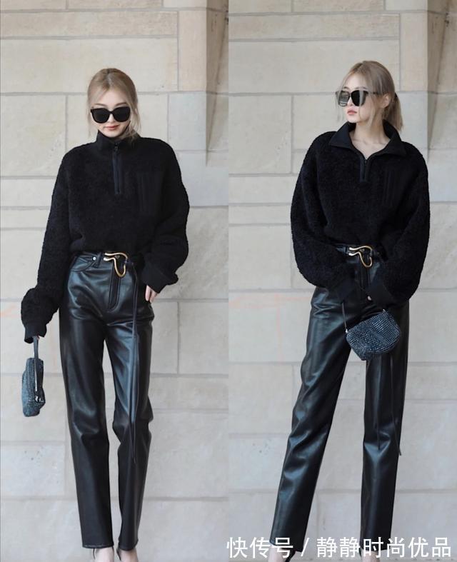 单品 秋冬穿搭不一定“臃肿”!照着这么穿显苗条,又飒又酷又有型