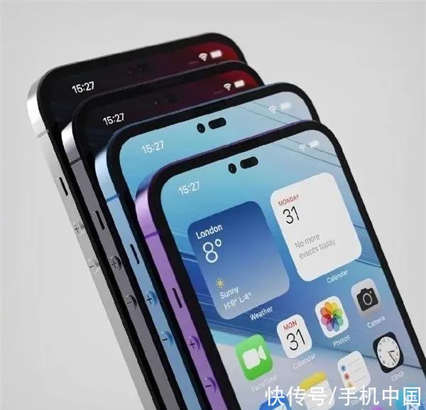 iphone14|爆料丨iPhone14系列最新渲染图来袭：挖孔又有变化 看完放心了