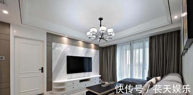 墙面|新房装修终于完工现代简约风格,进门的玄关最抢眼忍不住晒晒