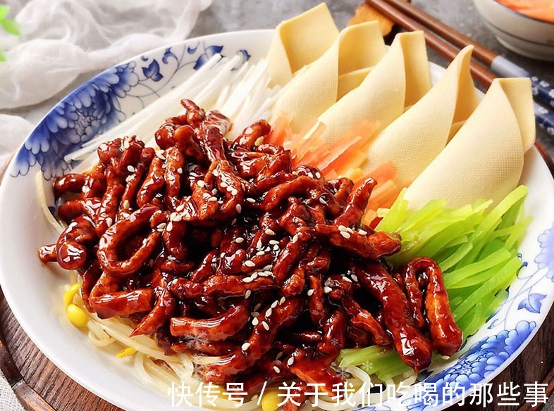 酱肉丝|炒京酱肉丝，牢记几个技巧，肉丝滑嫩可口，酱香味浓郁，卷饼真香