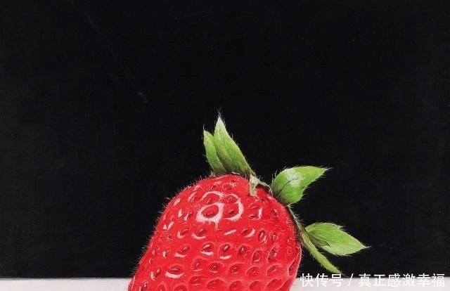 80后|80后画家大智若愚，画草莓无人问津，换成美女吃草莓，卖230万！