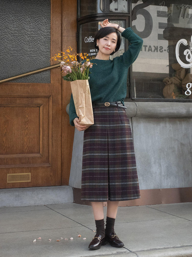 轻熟女冬日怎么穿?快来看看这套毛衣搭配,让你秒变气质女人