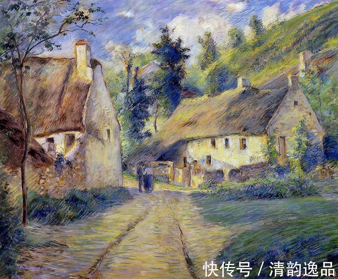 卡米耶·毕沙罗#法国印象派画家卡米耶·毕沙罗油画作品欣赏