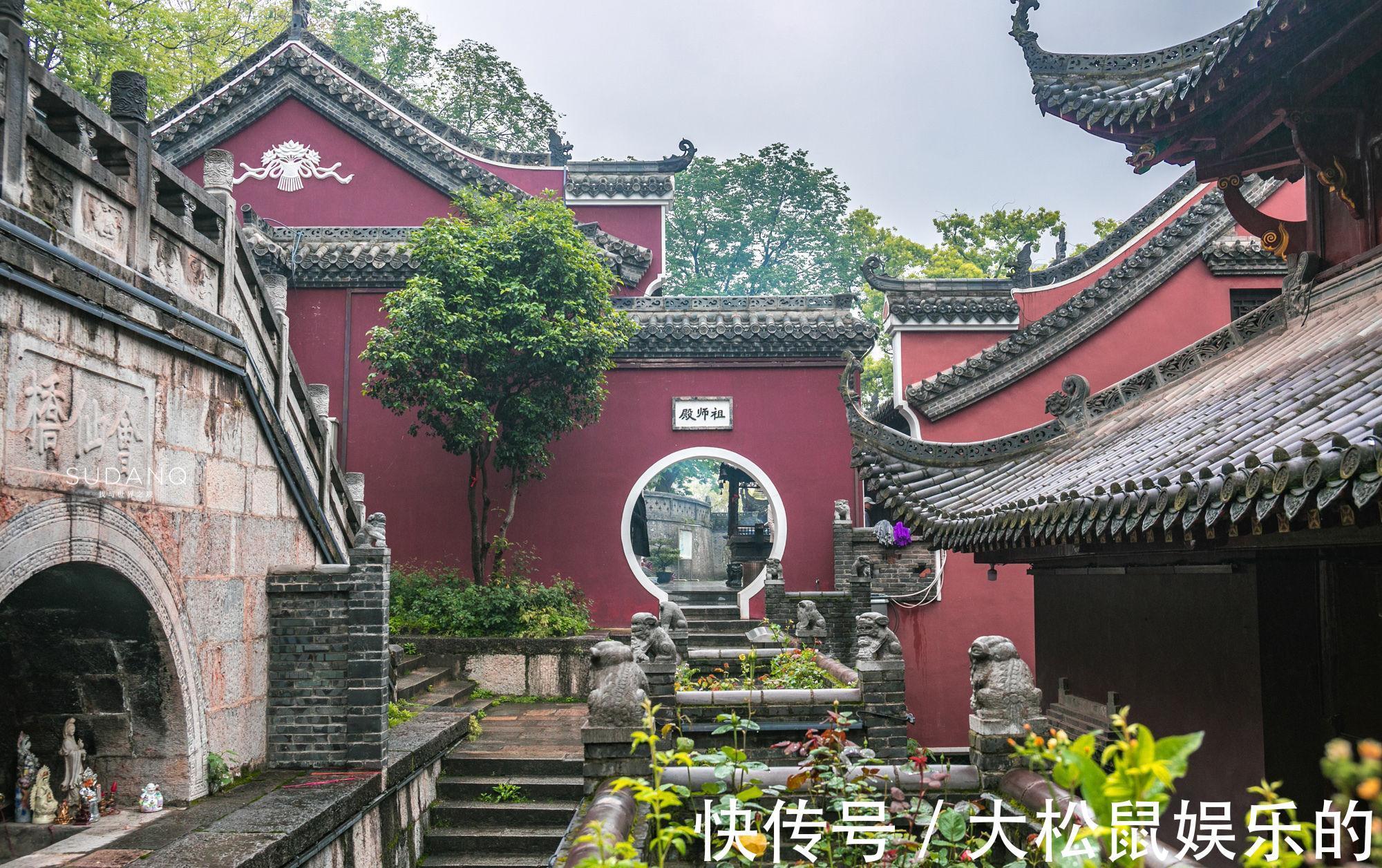 九华山头天门|安徽铜陵：有一座号称“九华山头天门”的寺庙，始建于清顺治年间