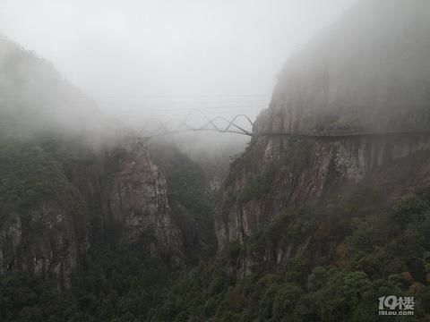 神仙居景区|打卡神仙居如意桥，宛如一柄飘在空中的玉如意