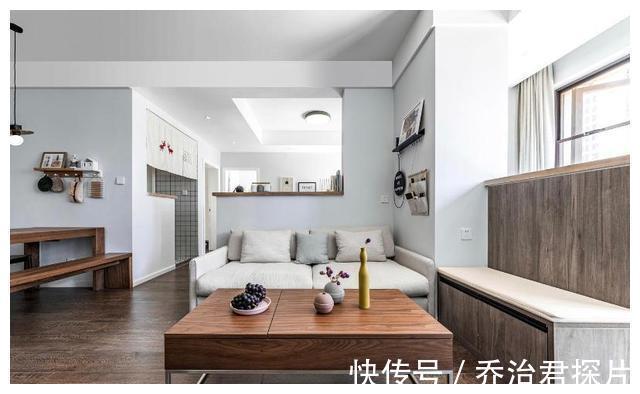 玻璃门|这是我见过最简洁通透的家,87㎡,开放式半墙,打破户型局限!