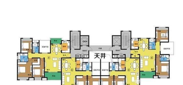 面积|内行人提醒两梯四户的房子尽量别买房子浪费面积太大,不划算