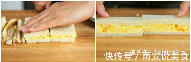 日式鸡蛋三明治蛋味浓郁,面包松软,不愧是最好吃的三明治