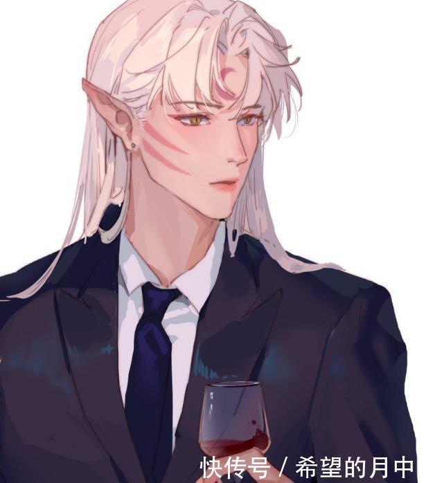 画师大大|“初恋男神”杀生丸来了!短发+西装的杀殿、又是颜值新高度!