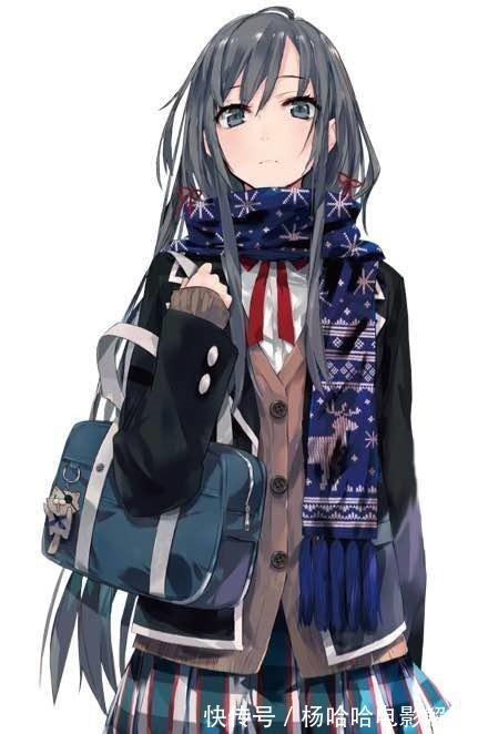 妹子|盘点二次元中让人心动的黑长直妹子，你最喜欢谁