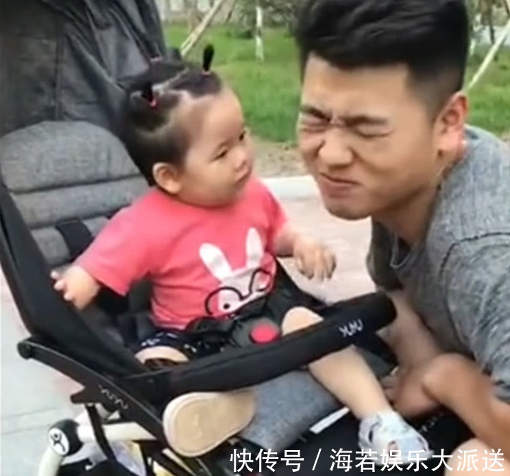 偷亲|舅舅偷亲了几下外甥女,接下来的画面,让人乐了