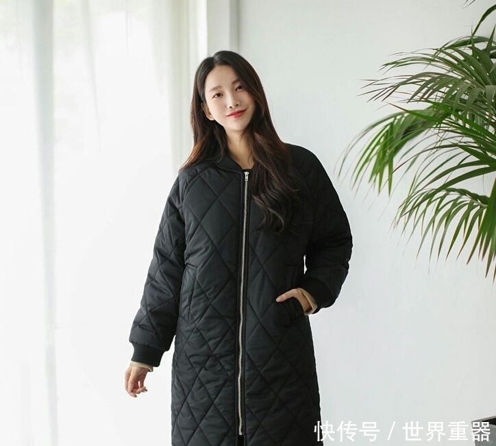 秋冬|黑色长款羽绒服,最时髦的秋冬穿搭,三分钟就能学会