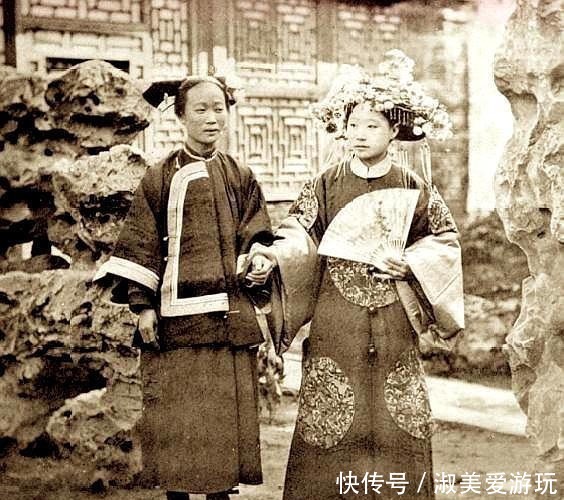 不输明星|晚清罕见老照片,慈禧上色照片技术了得