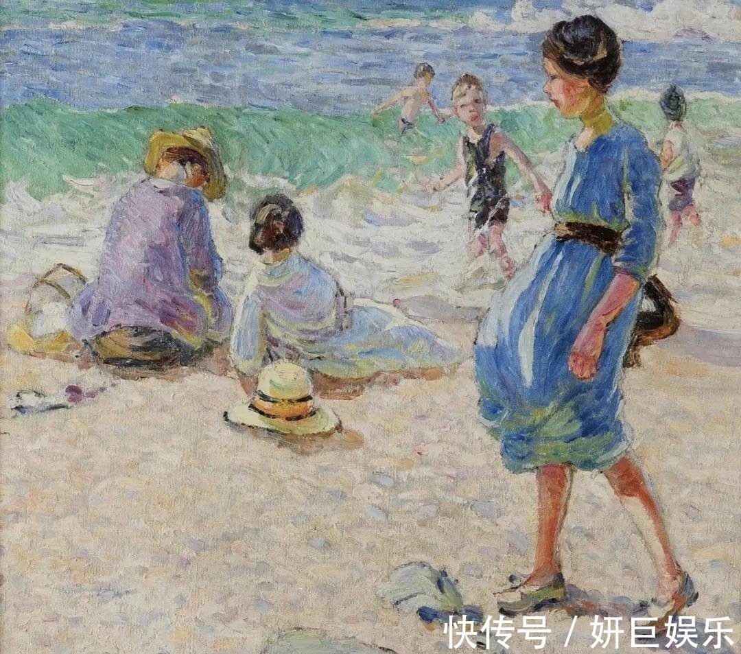 会员!20世纪英国最伟大的女画家之一多萝西娅·夏普油画作品欣赏
