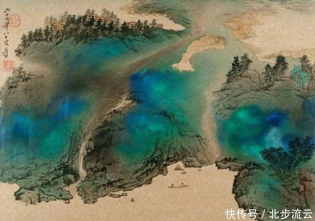 创作|国画大师张大千,绘画作品极具特色,对后世影响颇深