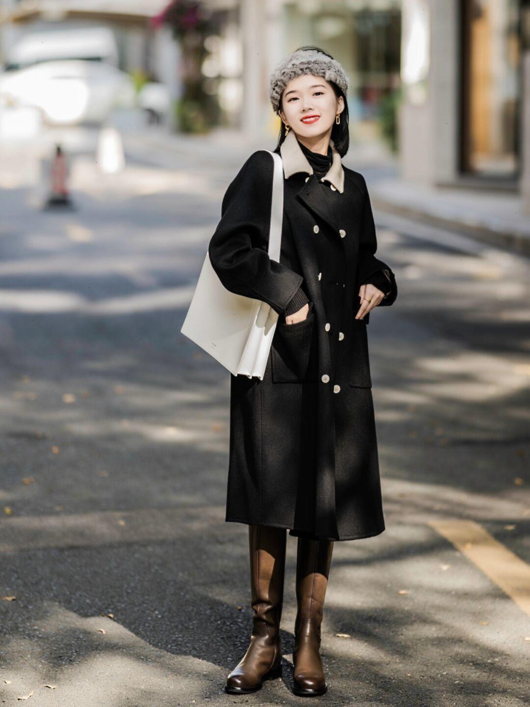 小蛮腰 这些“大衣”穿搭才叫高级,精致干练又有气场,每一套都可照着穿