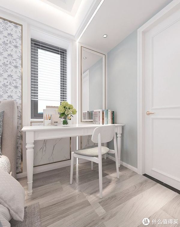 玄关|175㎡新家装成“轻奢美式”，整体敞亮大气又温馨，这才是理想居所