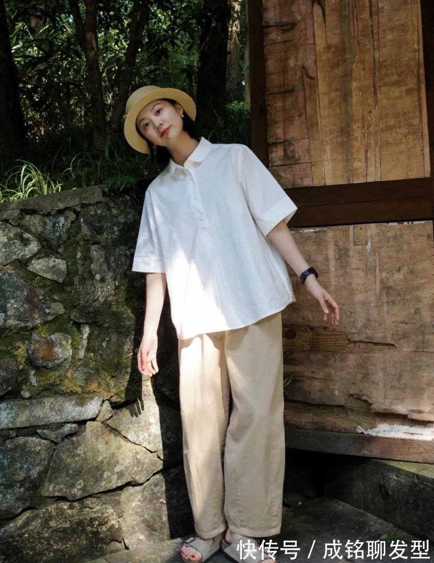 宽松|今夏流行“奶奶风”穿搭,清新随意又百搭的单品,减龄又显气质